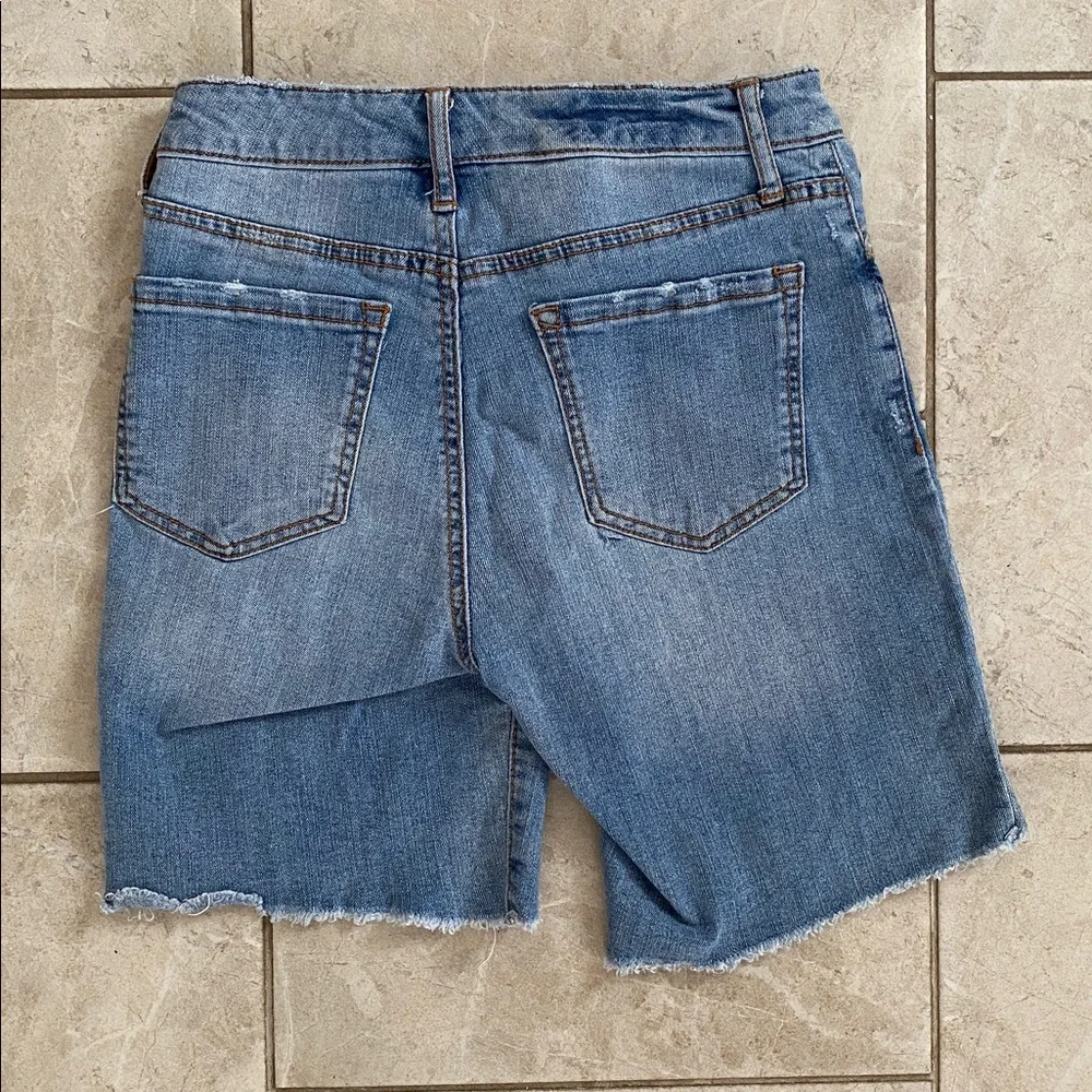 Energie Vintage 90’s High Rise Blue Denim Jorts 3
